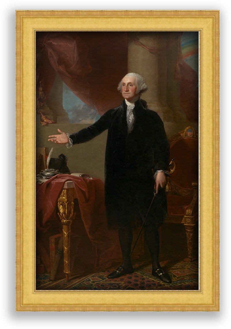 Washington Portrait Classically Formed Forming tuitionfree